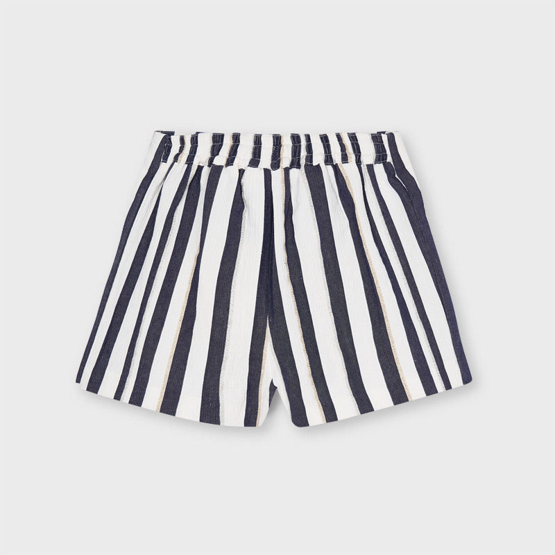 Short rayas lurex
