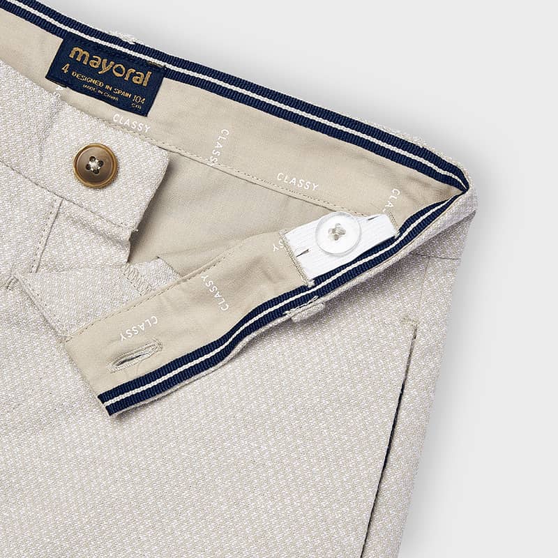 Bermuda lino tailoring