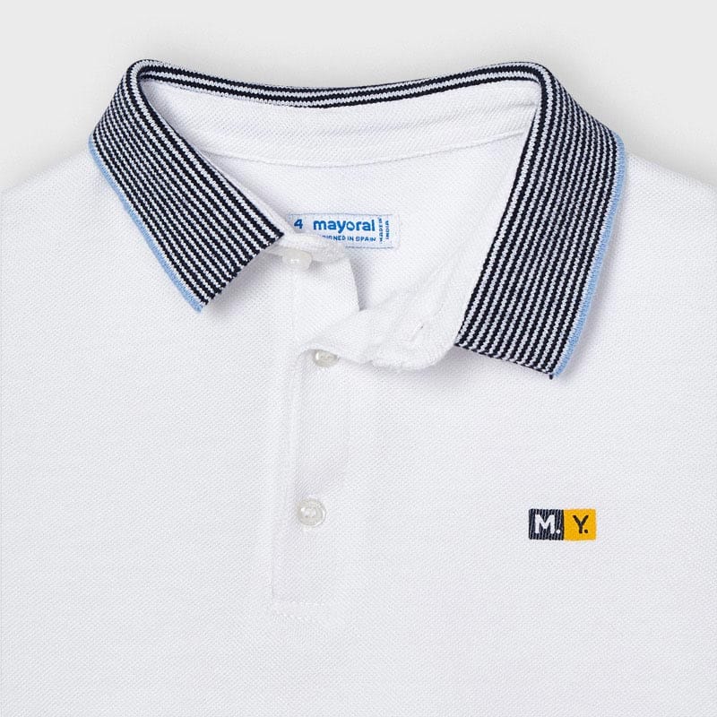 Conjunto bermuda estampada polo