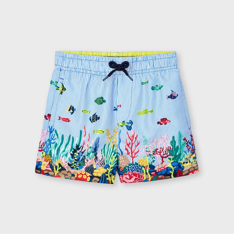 Bañador bermuda estampado