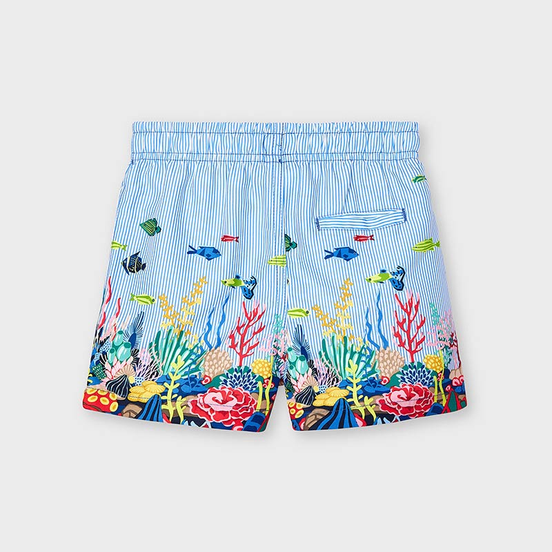 Bañador bermuda estampado