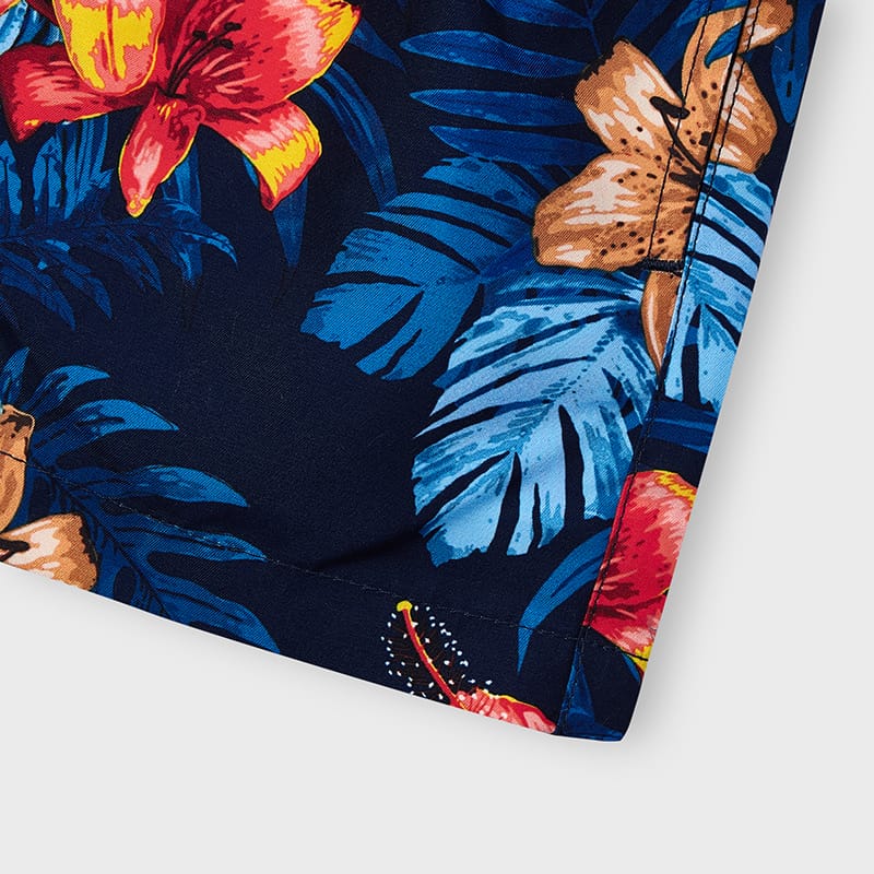 Bañador bermuda estampado