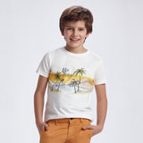 Camiseta m/c "live aloha"