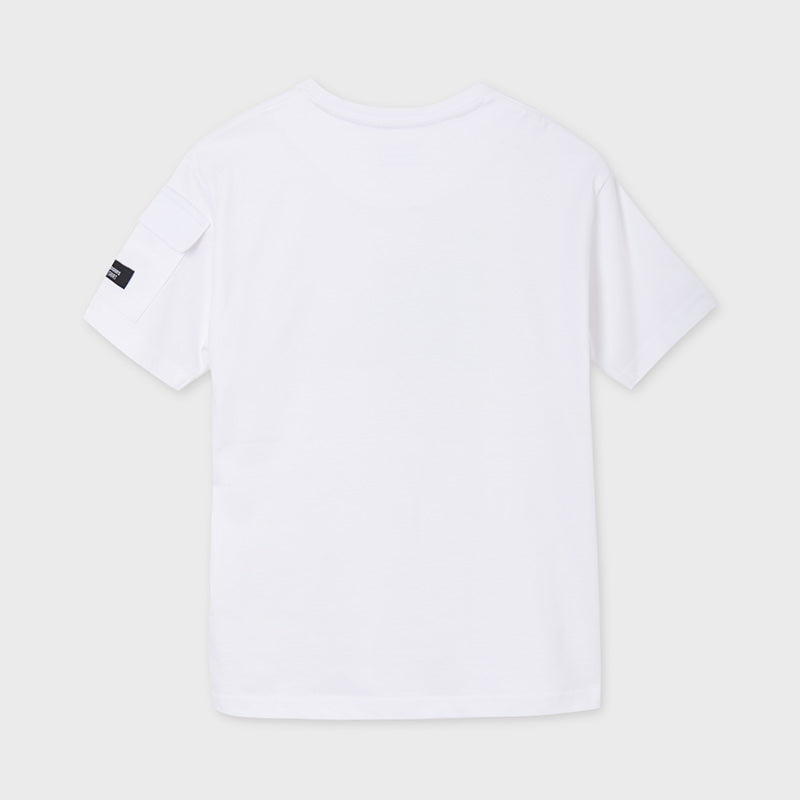 Camiseta m/c bolsillo manga