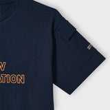 Camiseta m/c bolsillo manga