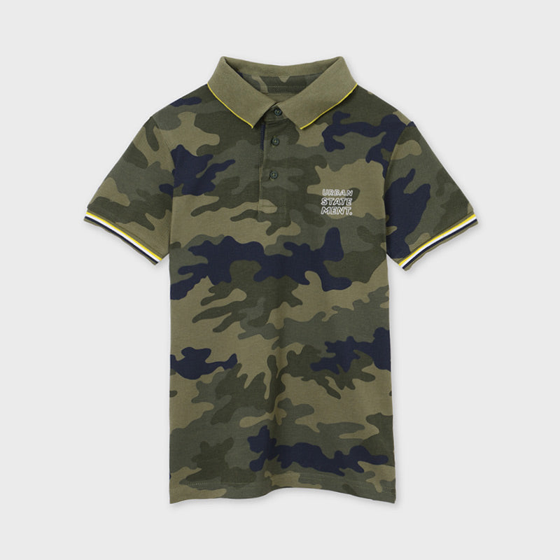 Polo m/c camouflage