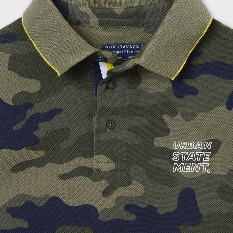 Polo m/c camouflage