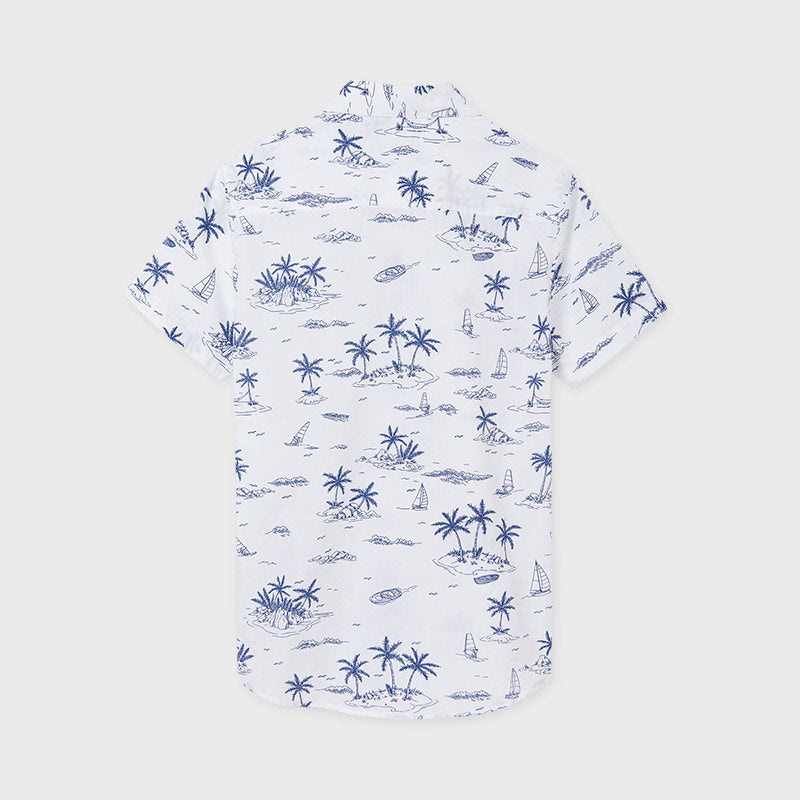 Camisa m/c estampada