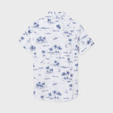 Camisa m/c estampada