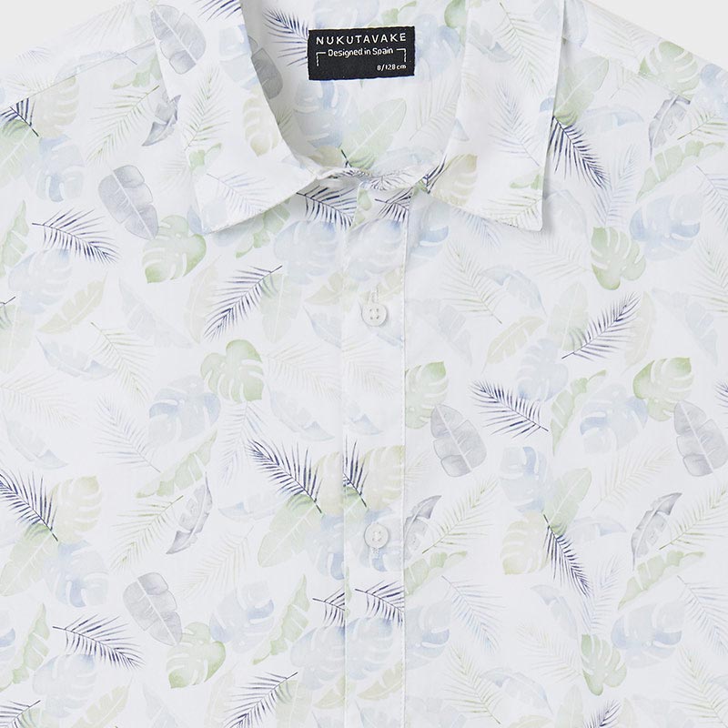 Camisa m/c estampada