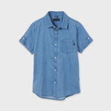 Camiseta m/c denim