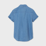 Camiseta m/c denim
