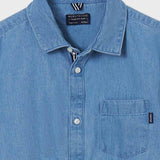 Camiseta m/c denim