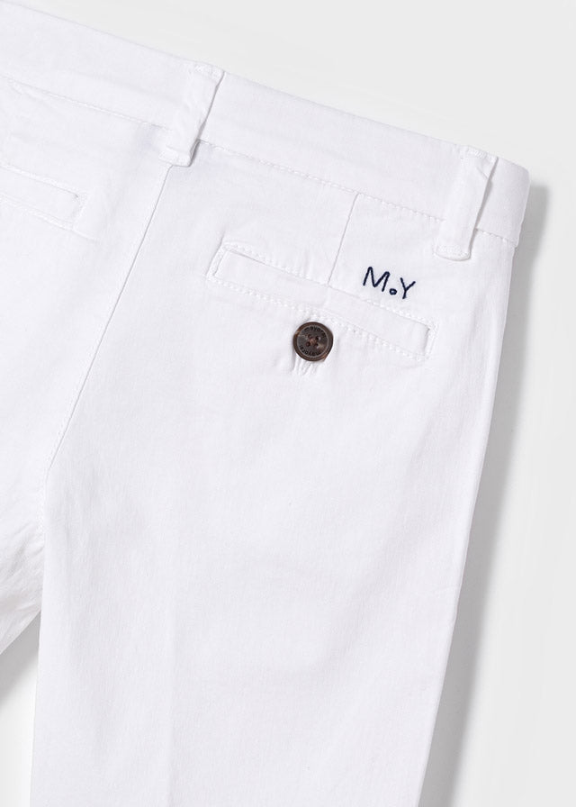 Bermuda chino sarga básico