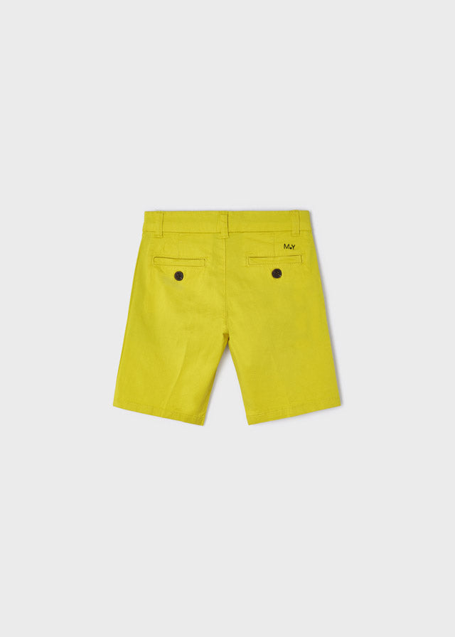 Bermuda chino sarga básico