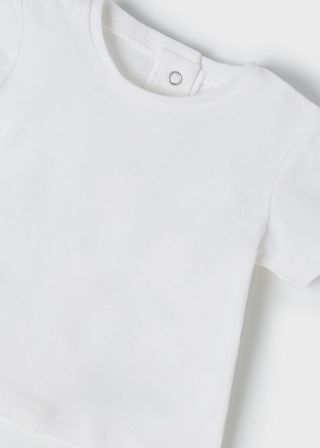 Conjunto new born peto tricot