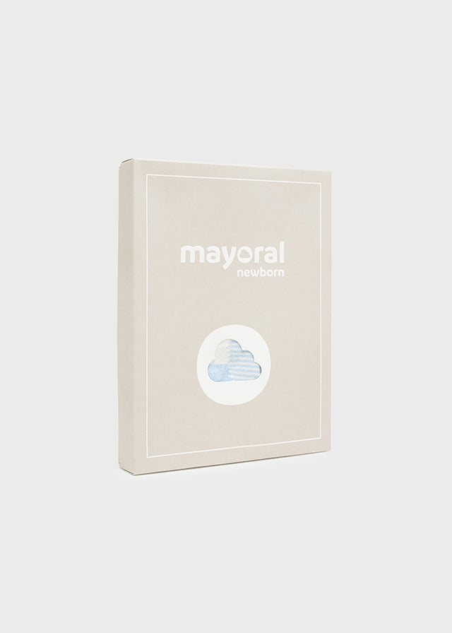 Conjunto new born peto tricot