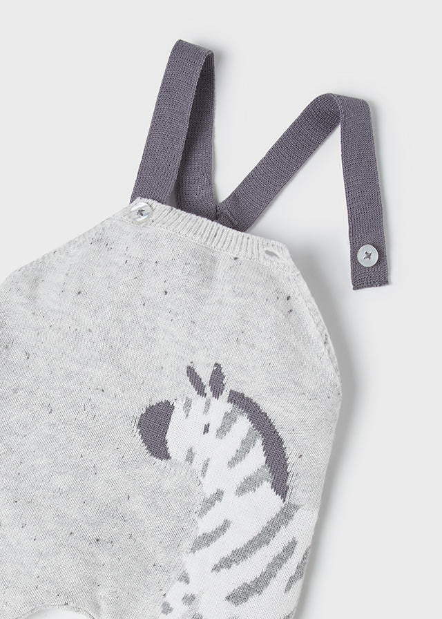 Conjunto new born peto tricot