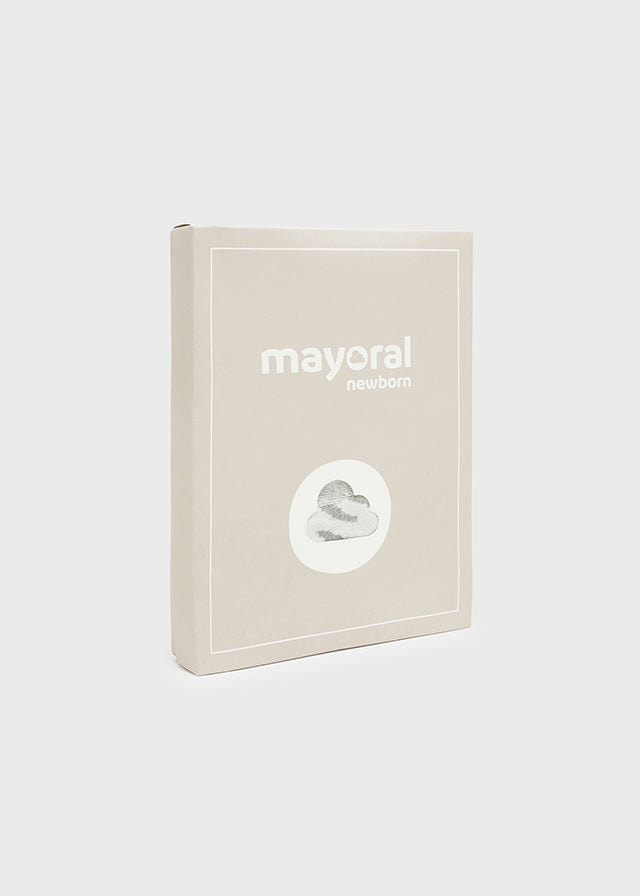 Conjunto new born peto tricot