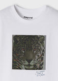 Camiseta m/c lenticular rayas