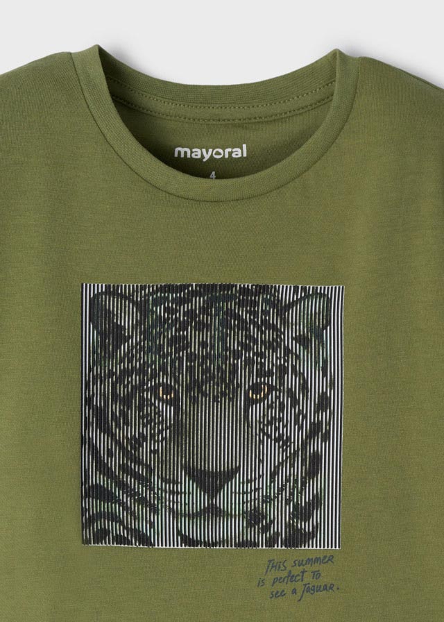 Camiseta m/c lenticular rayas