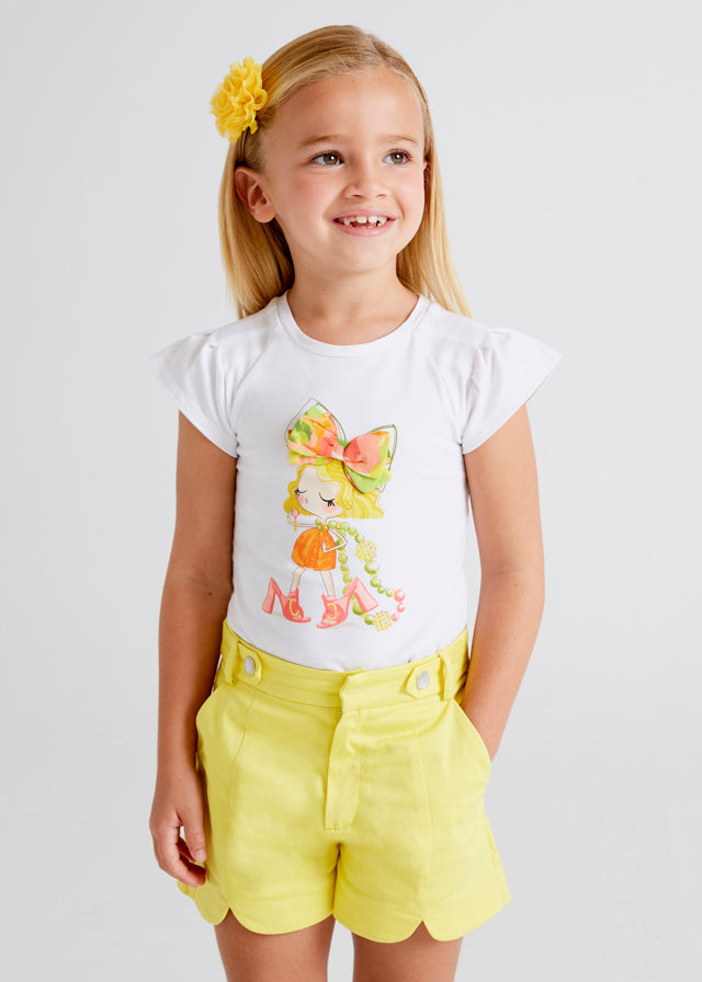 Camiseta m/c muñeca lazo