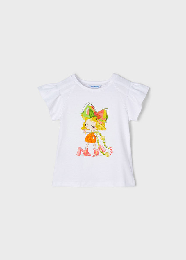 Camiseta m/c muñeca lazo