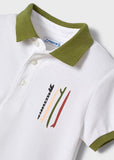 Polo m/c serigrafia afterwave