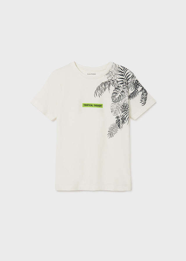Camiseta m/c tropical
