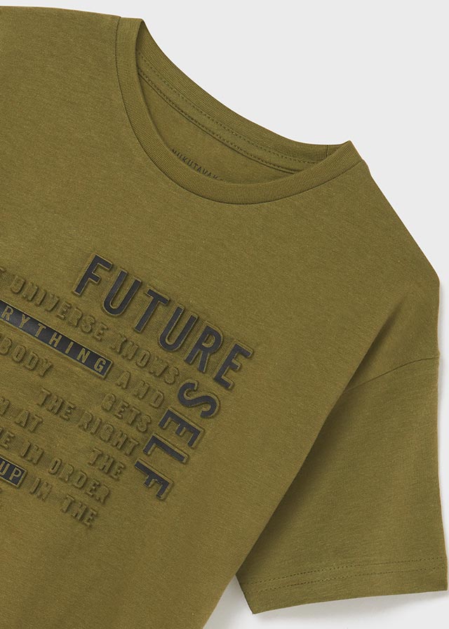 Camiseta embossed