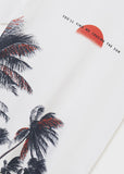Camiseta m/c print palmeras