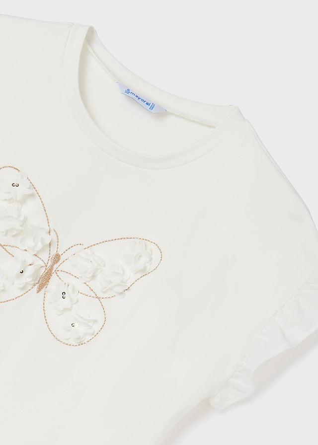 Camiseta tirantes mariposa