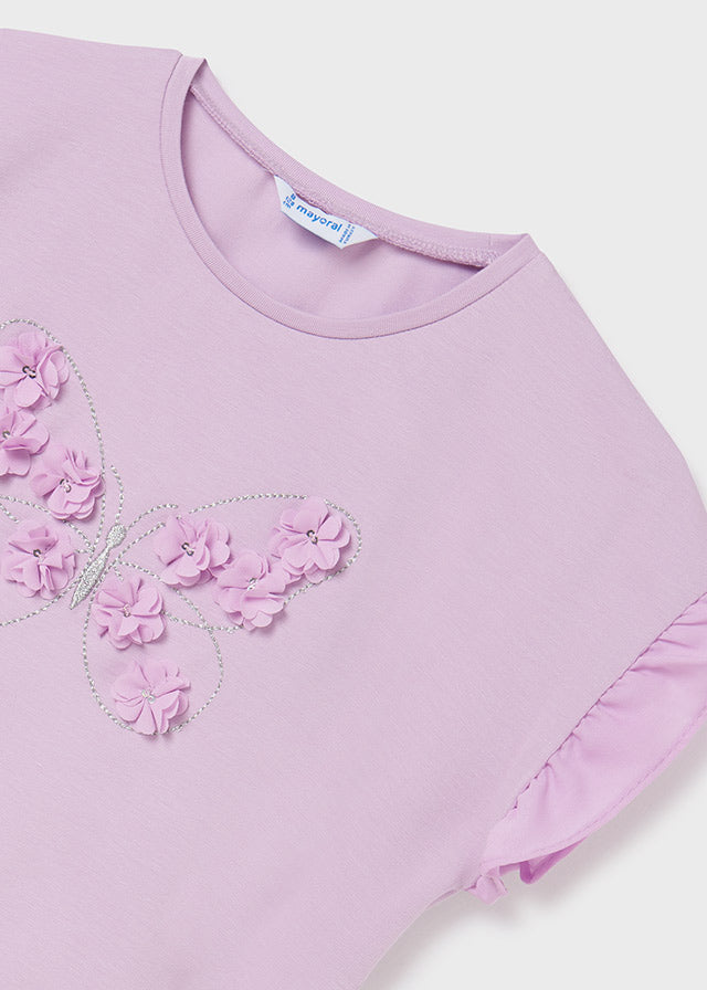 Camiseta tirantes mariposa