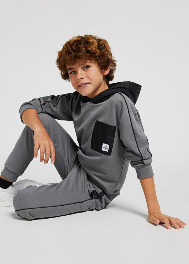 Pantalón felpa cuadrille