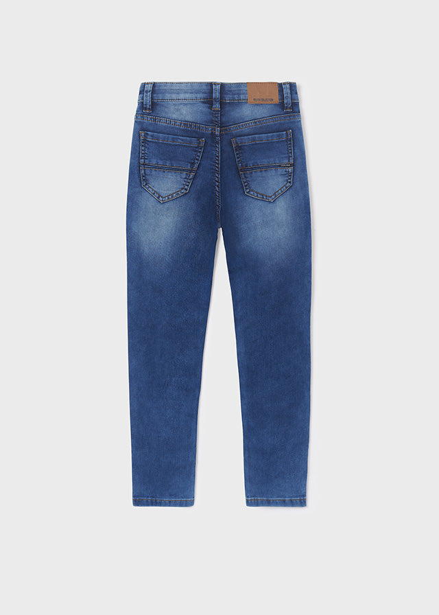 Pantalon soft denim