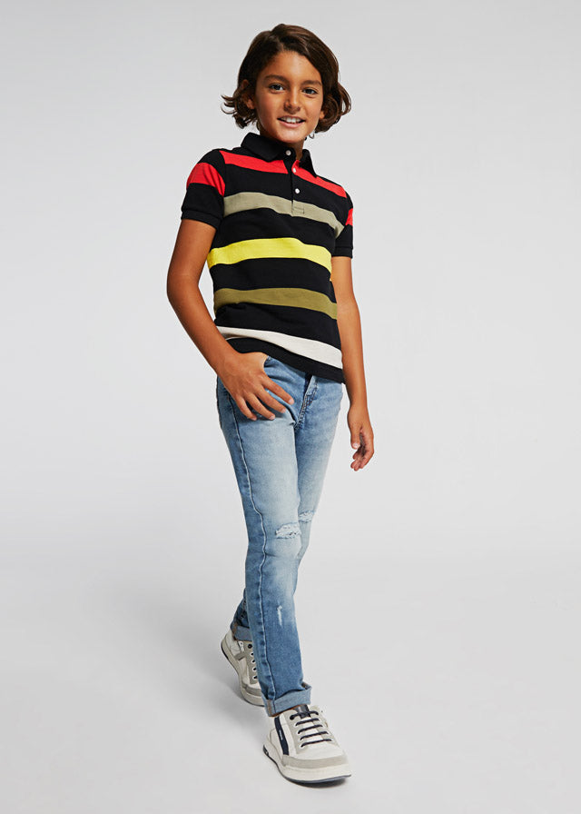 Pantalon denim rotos