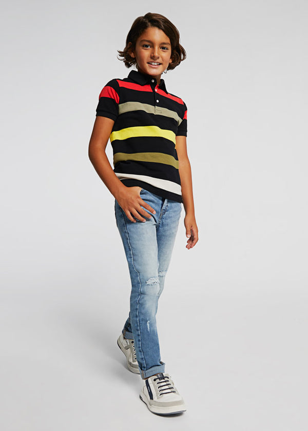 Pantalon denim rotos