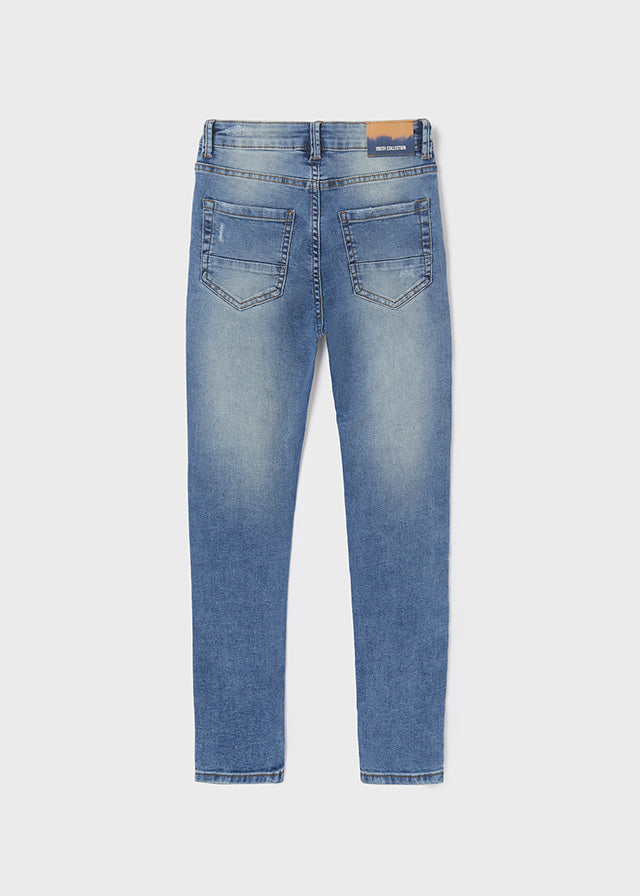 Pantalon denim rotos