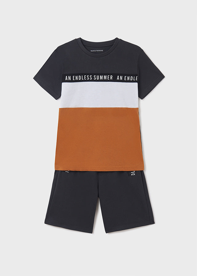 Conj. punto color block