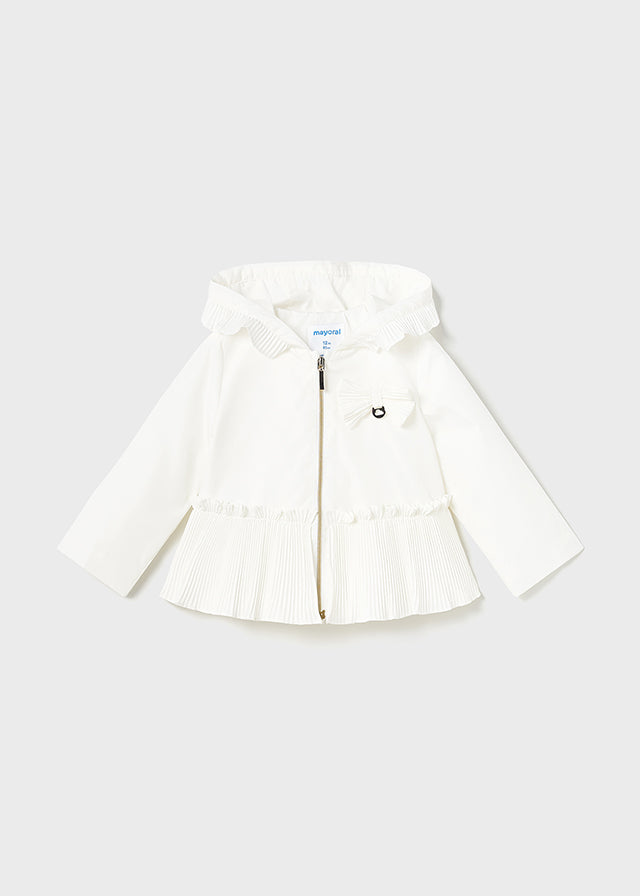 Cortavientos plisado