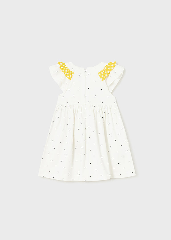 Vestido punto topos