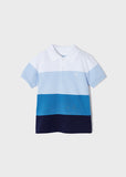 Polo m/c color block         