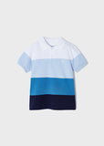 Polo m/c color block         
