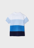 Polo m/c color block         