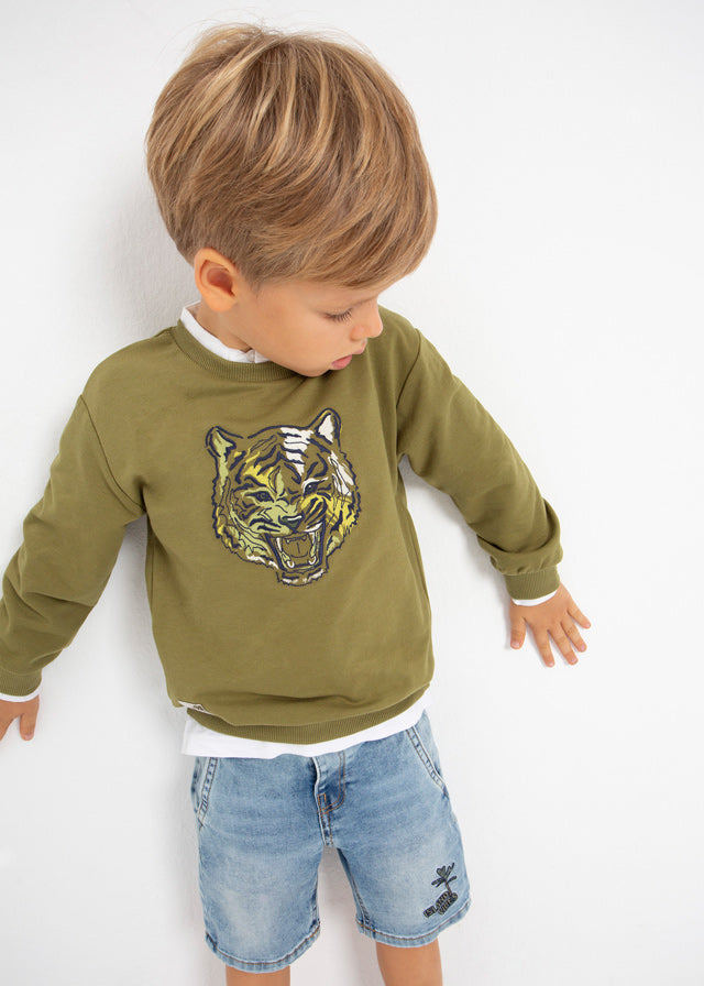 Pullover bordado