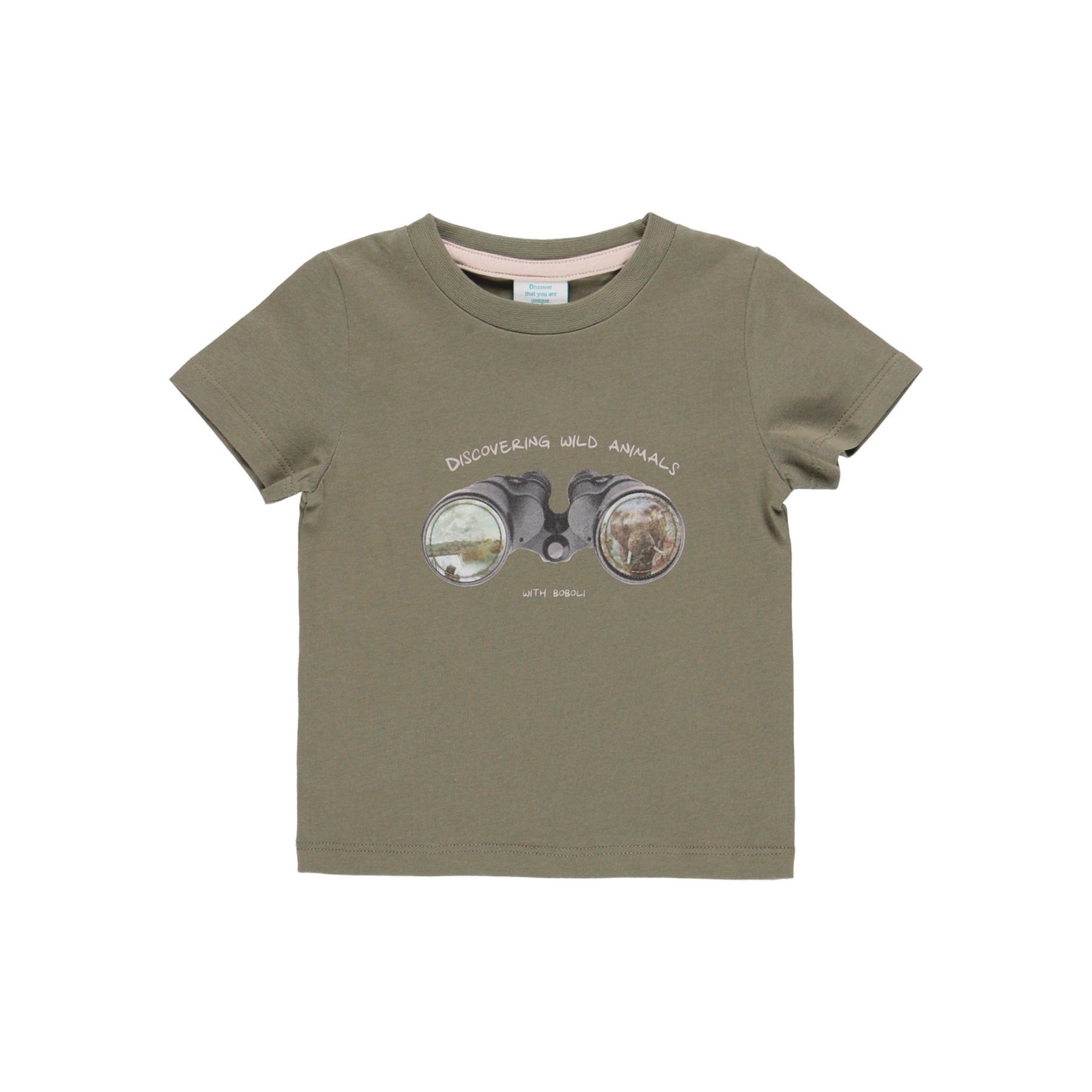 Camiseta punto prismáticos de bebé