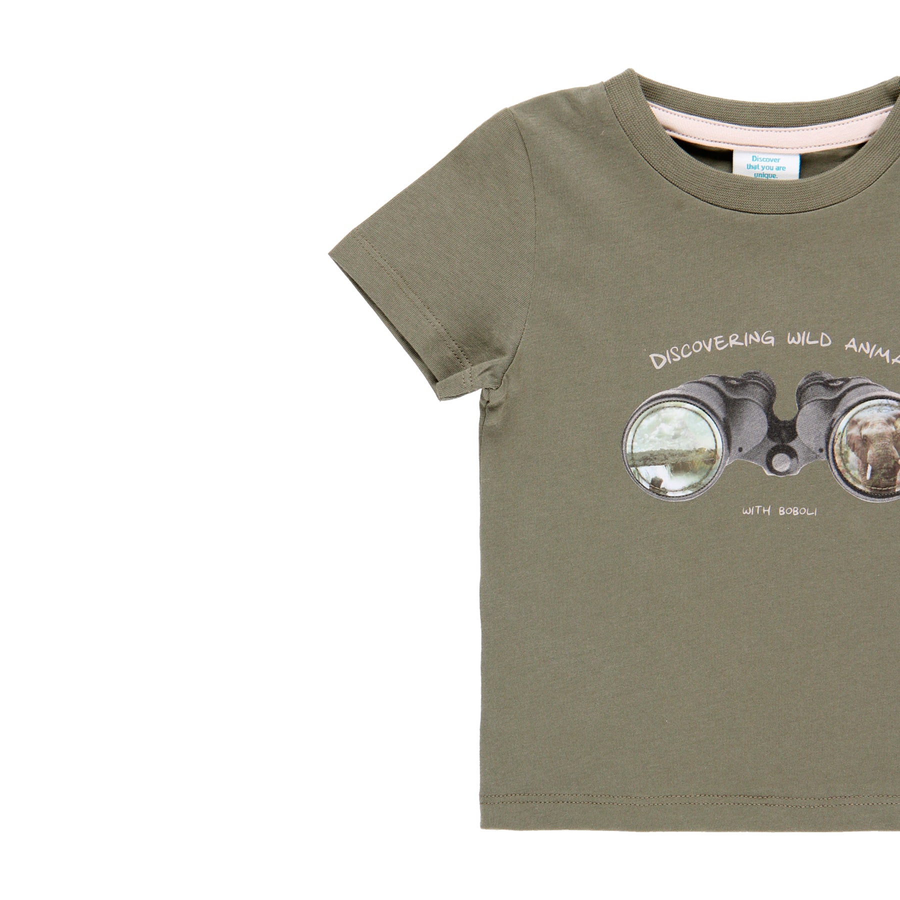 Camiseta punto prismáticos de bebé