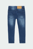 Pantalón denim elástico de niño