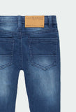 Pantalón denim elástico de niño