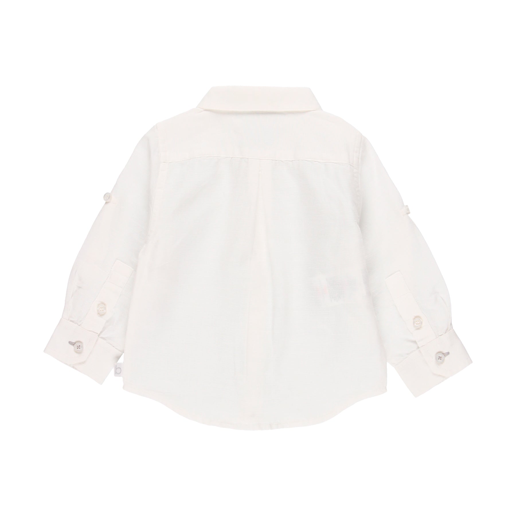 Conjunto pantalon lino y camisa lino m/l de bebe niño